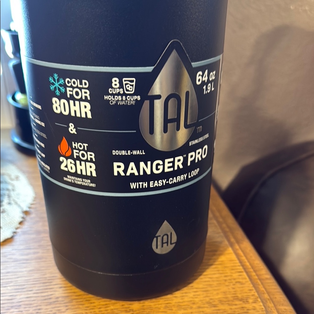 Ranger Pro Black Water Bottle TAL - Picture 2 of 5